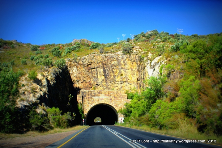 This is the original Du Toit's Kloof Tunnel, constructed in 1948