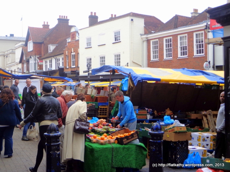 Fruit and vegetable sellers, and lots of interesting stalls to be explored