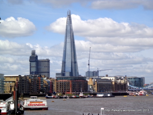 This building is nicknamed 'the Shard', probably because it does look like a hard of glass sticking out of the ground
